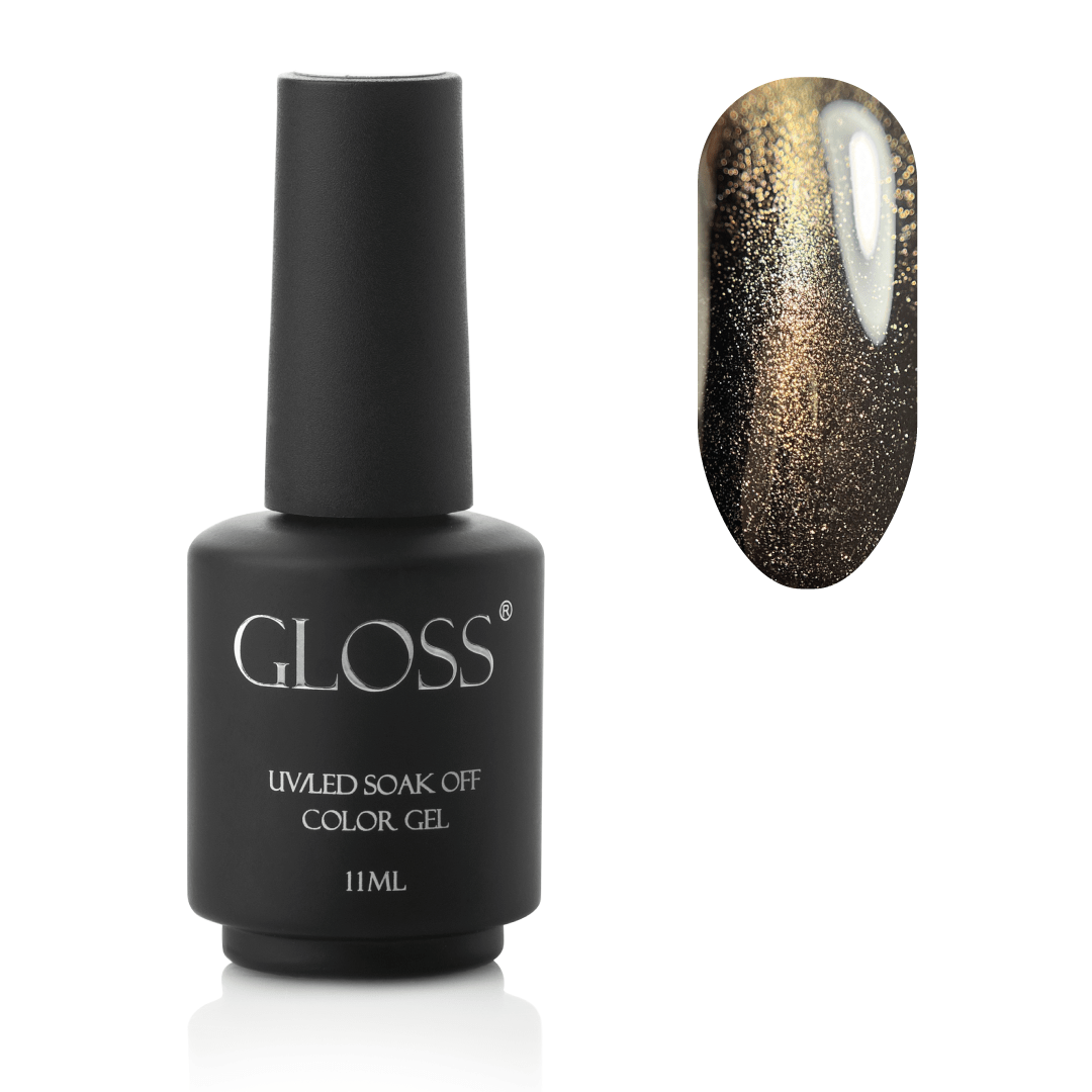 Geellakk Cat Eye 1, 11 ml