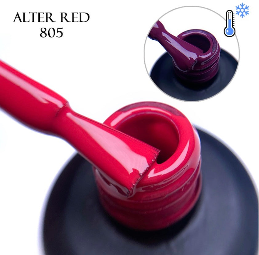 Termogeellakk Alter Red 805, 11 ml