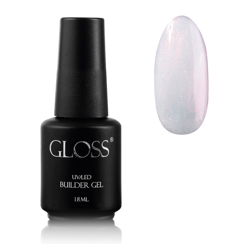 Builder gel Pink Silver, 18 ml
