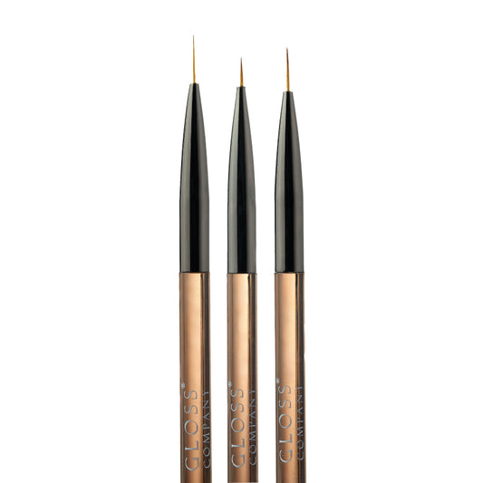 Dual ended brushes 3 pcs