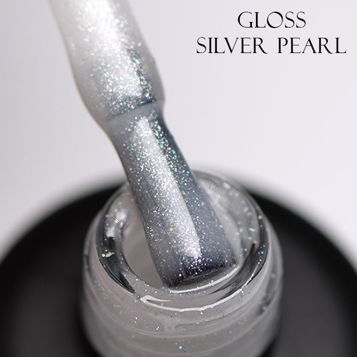 Premium prantsuse baaslakk, 11 ml - Silver Pearl
