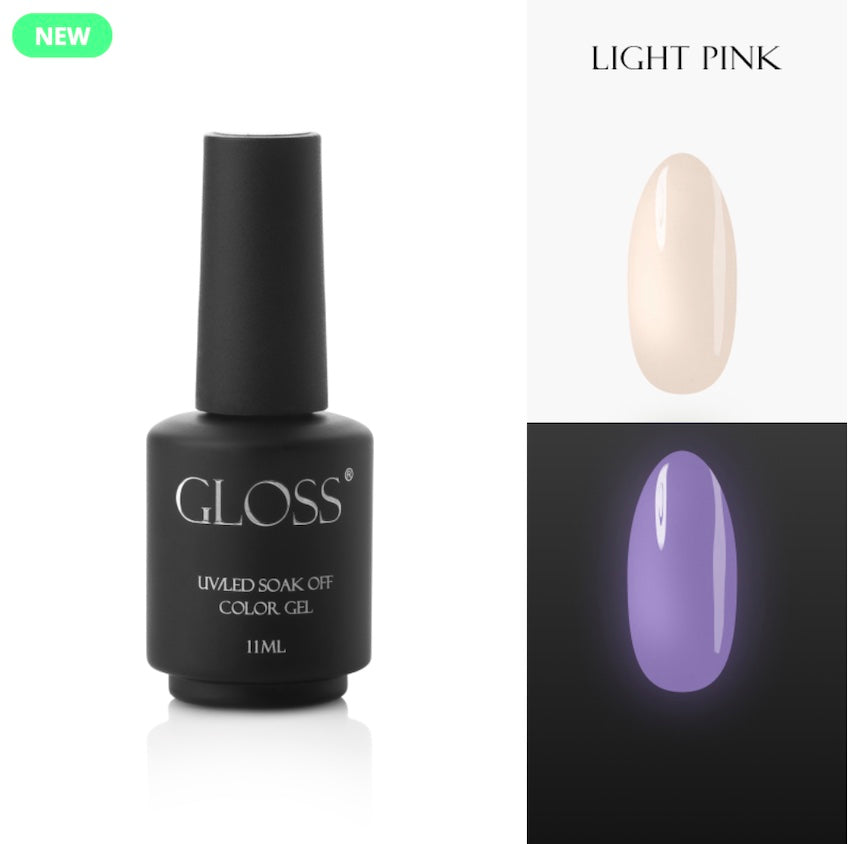 Geellakk Heleroosa Elf, 11 ml