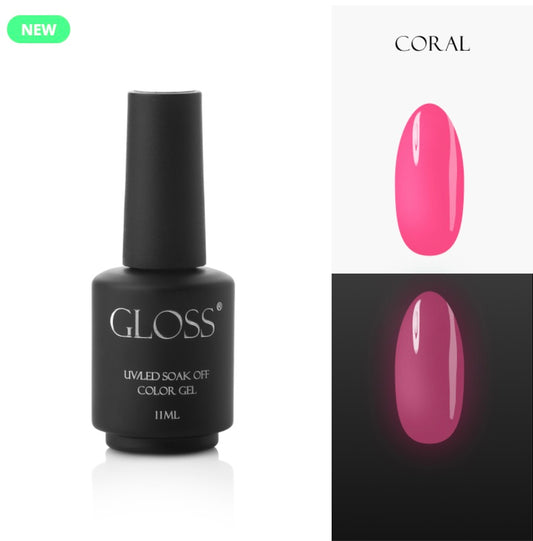 Geellakk Coral Elf, 11 ml