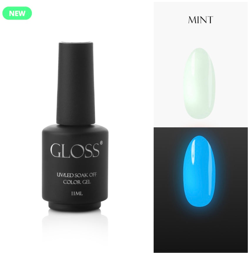 Geellakk Mint Elf, 11 ml