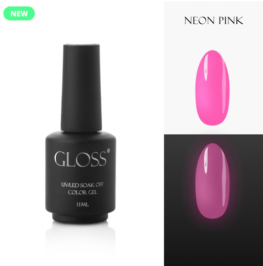 Geellakk Neoonroosa Elf, 11 ml