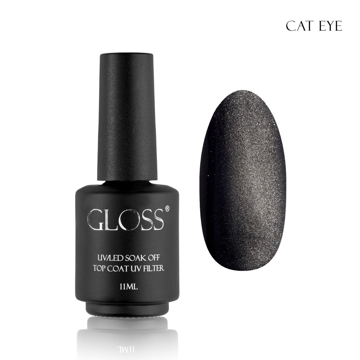 Cat eye top coat, 11 ml