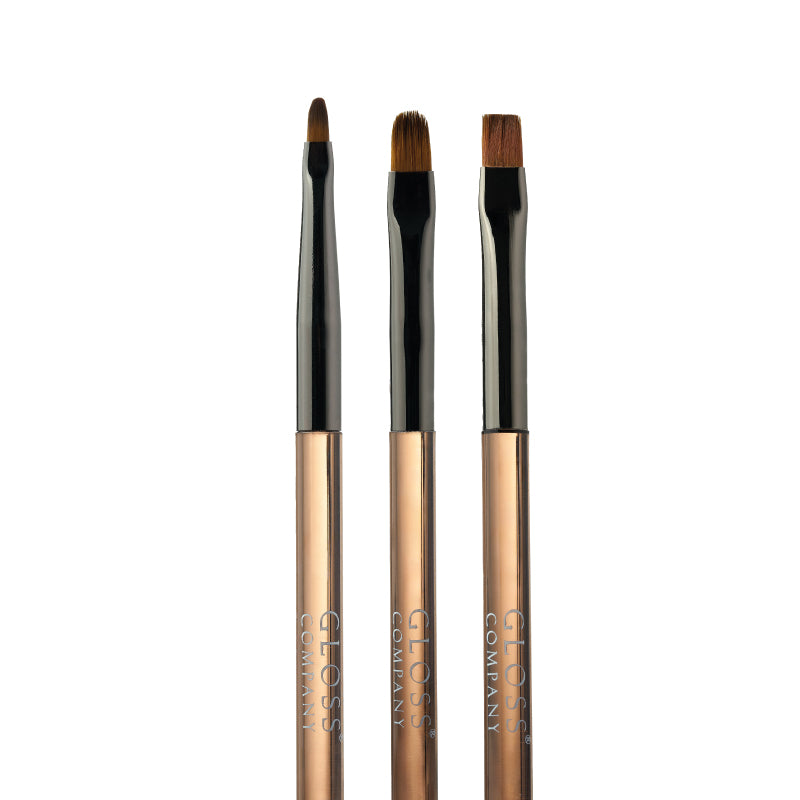 Dual ended brushes 3 pcs